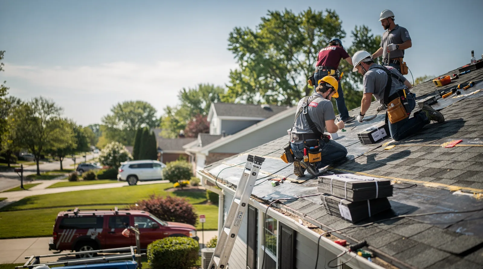 Roof Repair in Carman, IL around you